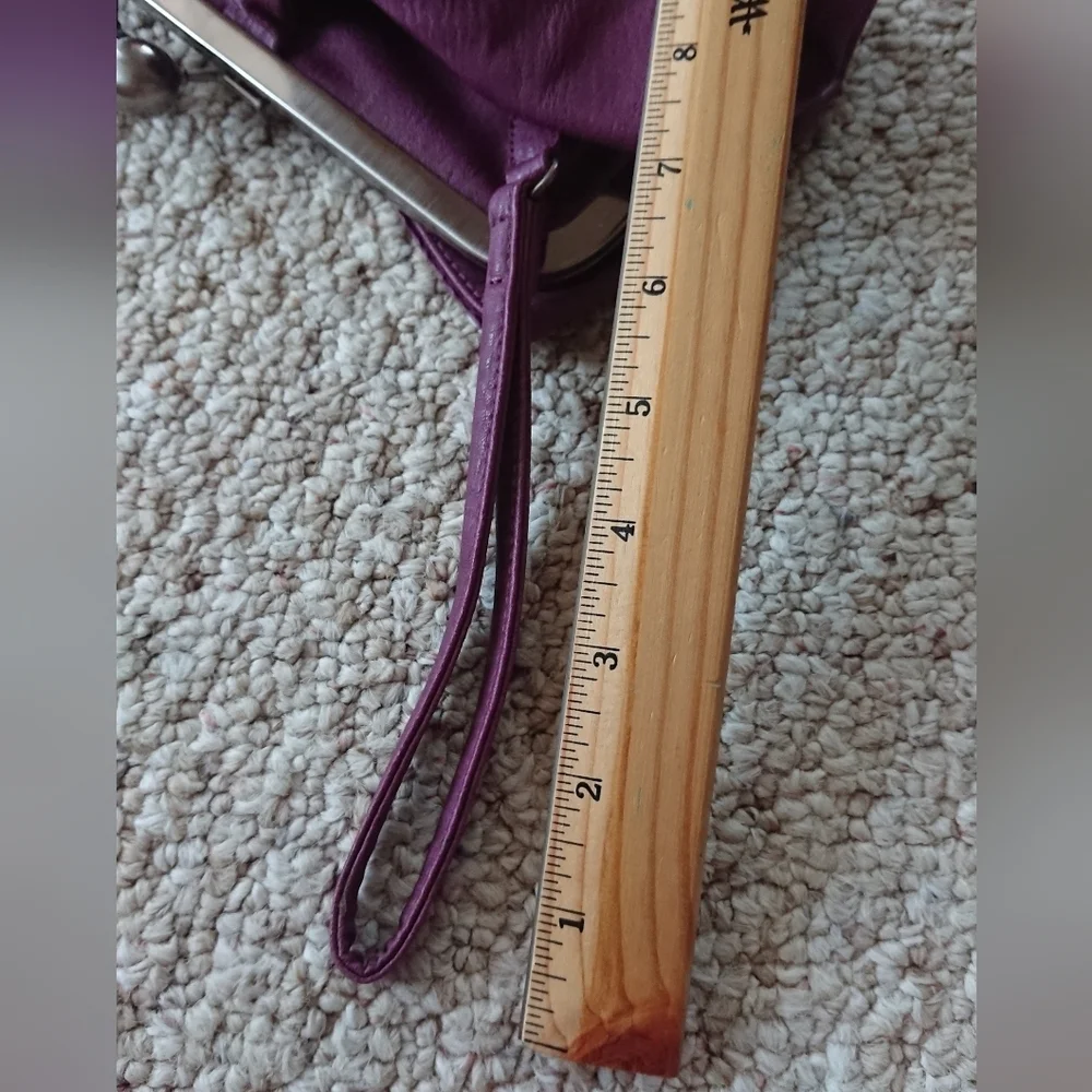 Jessica Simpson Collection clutch purse in Sugar Plum Purple